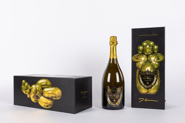 FRANCIA : DOM PERIGNON JEFF KOONS (2 BT)  - Asta Vini e Distillati - Associazione Nazionale - Case d'Asta italiane