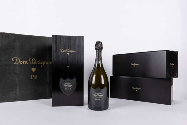 FRANCIA : DOM PERIGNON BOX P2 (3 BT)  - Asta Vini e Distillati - Associazione Nazionale - Case d'Asta italiane