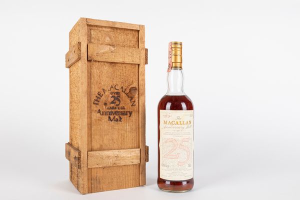 Scozia : Macallan 1958/59 Anniversary Malt 25 Year Old  - Asta Vini e Distillati - Associazione Nazionale - Case d'Asta italiane