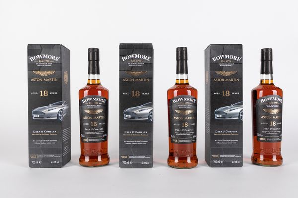 Scozia : Bowmore 18 YO Aston Martin (3 BT)  - Asta Vini e Distillati - Associazione Nazionale - Case d'Asta italiane