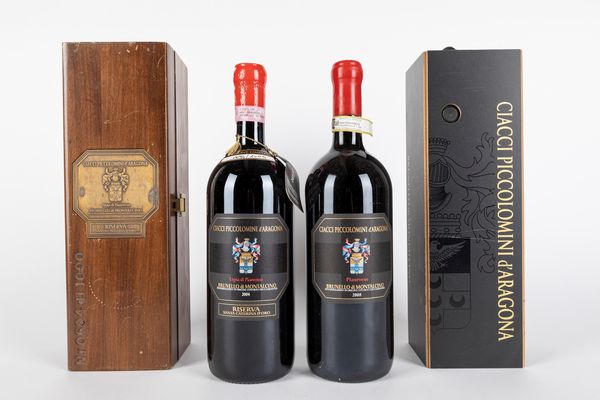 Italia : Ciacci Piccolomini d'Aragona 'Vigna di Pianrosso Santa Caterina d'Oro' Magnum (2 BT)  - Asta Vini e Distillati - Associazione Nazionale - Case d'Asta italiane