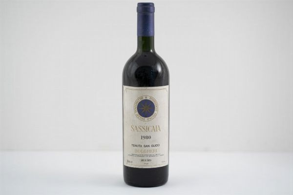 Bolgheri : Sassicaia Tenuta San Guido  - Asta Vini e Distillati - Associazione Nazionale - Case d'Asta italiane