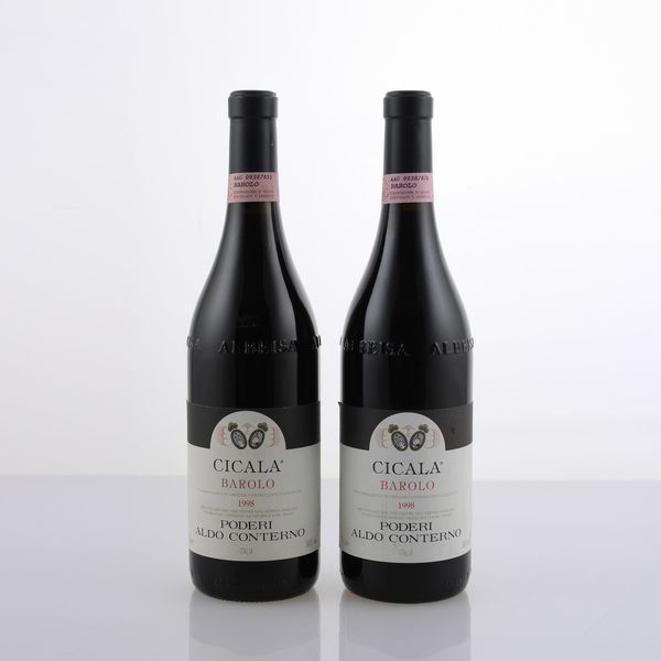 Poderi Aldo Conterno, Barolo Cicala 1998  - Asta Vini e Distillati Web Only - Associazione Nazionale - Case d'Asta italiane