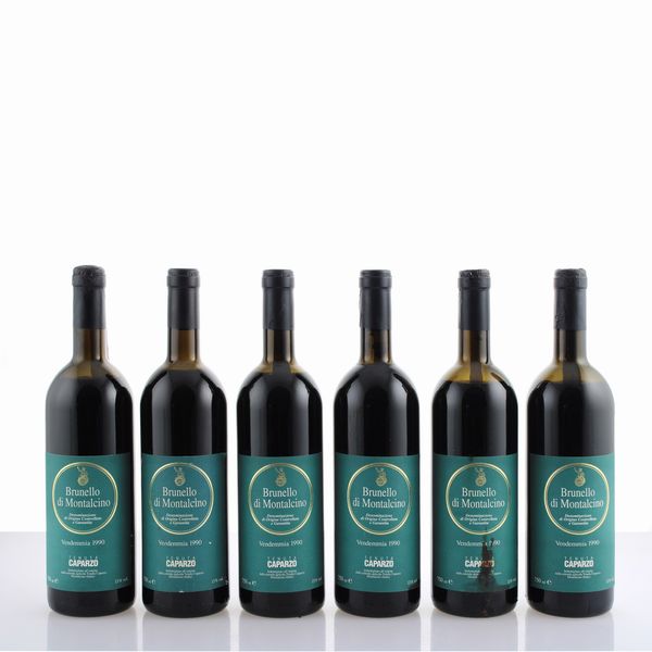 Tenuta Caparzo, Brunello di Montalcino 1990  - Asta Vini e Distillati Web Only - Associazione Nazionale - Case d'Asta italiane