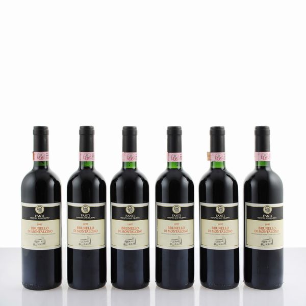 Fanti Tenuta San Filippo, Brunello di Montalcino 1997  - Asta Vini e Distillati Web Only - Associazione Nazionale - Case d'Asta italiane