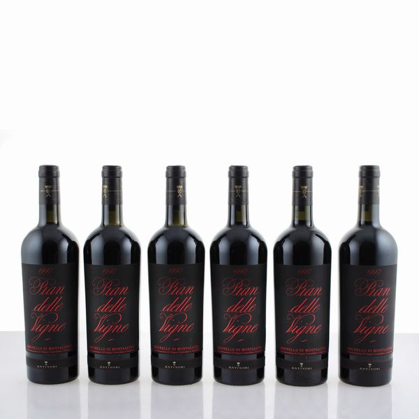 Antinori, Brunello di Montalcino Pian delle Vigne 1997  - Asta Vini e Distillati Web Only - Associazione Nazionale - Case d'Asta italiane