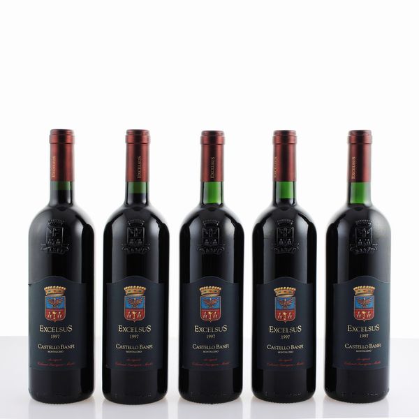 Castello Banfi, Excelsus 1997  - Asta Vini e Distillati Web Only - Associazione Nazionale - Case d'Asta italiane