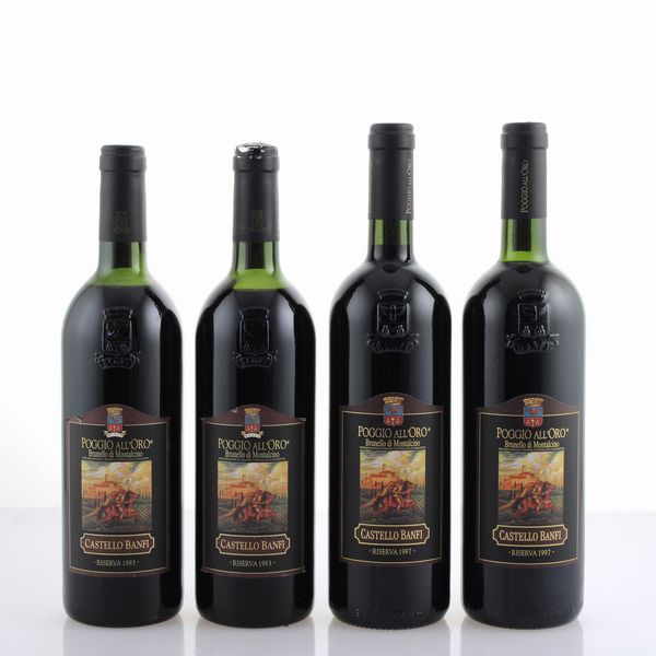 Selezione Castello Banfi, Brunello di Montalcino Poggio All'Oro Riserva  - Asta Vini e Distillati Web Only - Associazione Nazionale - Case d'Asta italiane