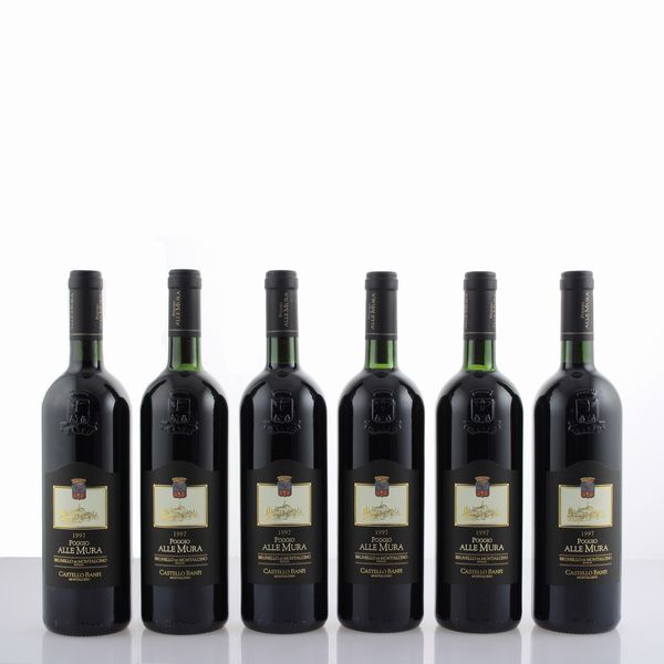 Castello Banfi, Brunello di Montalcino Poggio alle Mura 1997  - Asta Vini e Distillati Web Only - Associazione Nazionale - Case d'Asta italiane