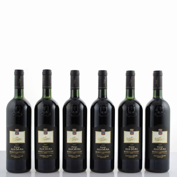 Castello Banfi, Brunello di Montalcino Poggio alle Mura 1997  - Asta Vini e Distillati Web Only - Associazione Nazionale - Case d'Asta italiane