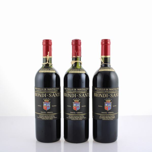 Selezione Tenuta Greppo Biondi-Santi, Brunello di Montalcino Riserva  - Asta Vini e Distillati Web Only - Associazione Nazionale - Case d'Asta italiane