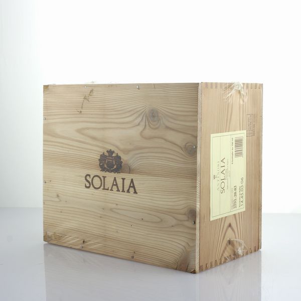 Antinori, Solaia 2003  - Asta Vini e Distillati Web Only - Associazione Nazionale - Case d'Asta italiane