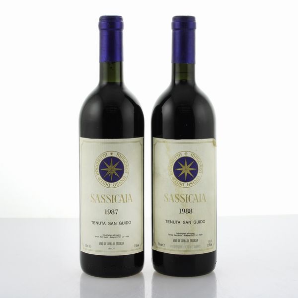 Selezione Tenuta San Guido, Sassicaia  - Asta Vini e Distillati Web Only - Associazione Nazionale - Case d'Asta italiane