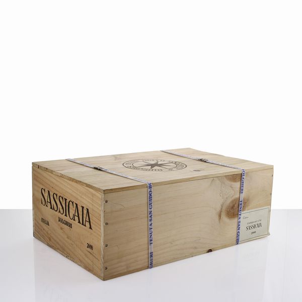 Tenuta San Guido, Sassicaia 2000  - Asta Vini e Distillati Web Only - Associazione Nazionale - Case d'Asta italiane