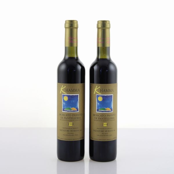 Salvatore Murana, Moscato Passito di Pantelleria Khamma 1999  - Asta Vini e Distillati Web Only - Associazione Nazionale - Case d'Asta italiane