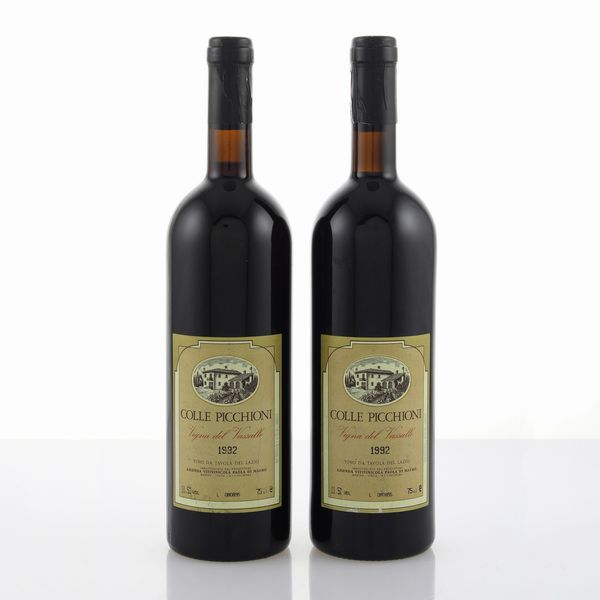 Colle Picchioni, Vigna del Vassallo 1992  - Asta Vini e Distillati Web Only - Associazione Nazionale - Case d'Asta italiane