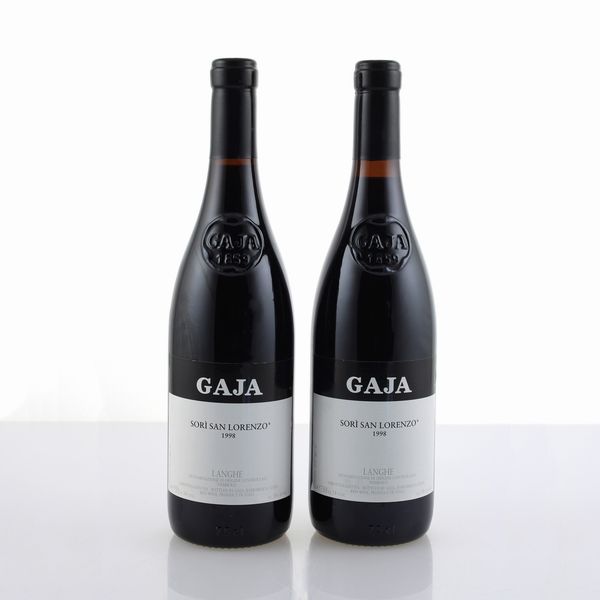 Gaja, Sor San Lorenzo 1998  - Asta Vini e Distillati Web Only - Associazione Nazionale - Case d'Asta italiane