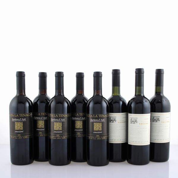 Selezione Barbera Piemonte  - Asta Vini e Distillati Web Only - Associazione Nazionale - Case d'Asta italiane