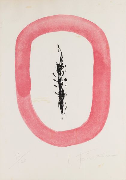 LUCIO FONTANA : Senza titolo  - Asta Modern & Contemporary Prints - Associazione Nazionale - Case d'Asta italiane