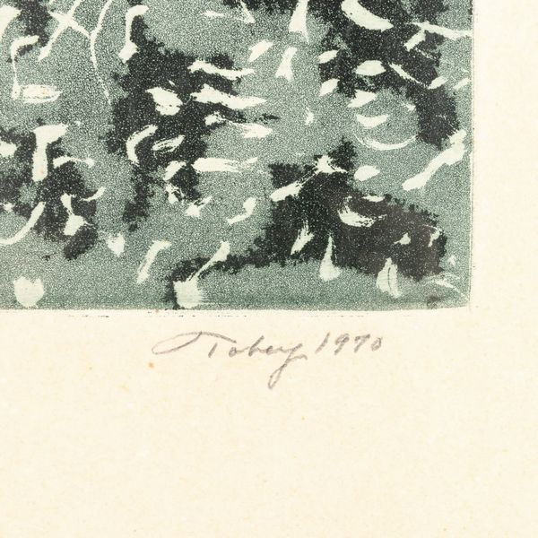 MARK TOBEY : Lafranca 6.70  - Asta Modern & Contemporary Prints - Associazione Nazionale - Case d'Asta italiane