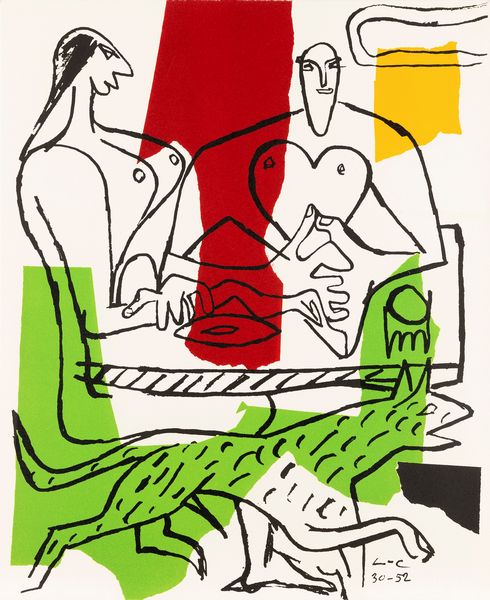 LE CORBUSIER : Composizione I  - Asta Modern & Contemporary Prints - Associazione Nazionale - Case d'Asta italiane