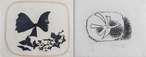 Georges Braque : Due acquetinte  - Asta Modern & Contemporary Prints - Associazione Nazionale - Case d'Asta italiane