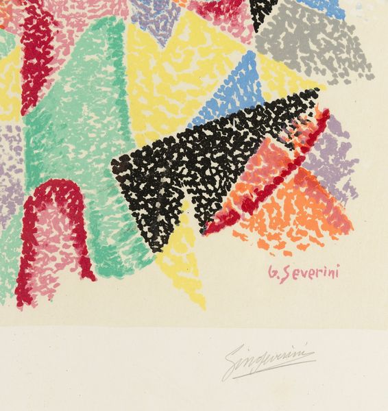 Gino Severini : Arlecchino  - Asta Modern & Contemporary Prints - Associazione Nazionale - Case d'Asta italiane