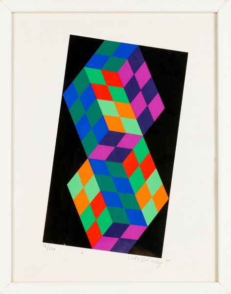 VICTOR VASARELY : Senza titolo  - Asta Modern & Contemporary Prints - Associazione Nazionale - Case d'Asta italiane