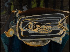 Georges Braque : Il pesce  - Asta Modern & Contemporary Prints - Associazione Nazionale - Case d'Asta italiane