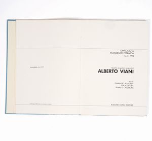 ALBERTO VIANI : Omaggio a Francesco Petrarca  - Asta Modern & Contemporary Prints - Associazione Nazionale - Case d'Asta italiane