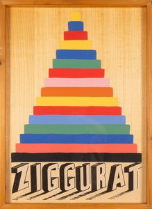 JOE TILSON : Ziggurat  - Asta Modern & Contemporary Prints - Associazione Nazionale - Case d'Asta italiane