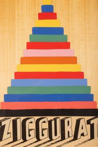 JOE TILSON : Ziggurat  - Asta Modern & Contemporary Prints - Associazione Nazionale - Case d'Asta italiane