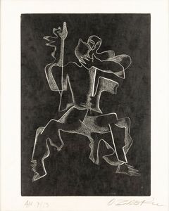 OSSIP ZADKINE : Senza titolo  - Asta Modern & Contemporary Prints - Associazione Nazionale - Case d'Asta italiane