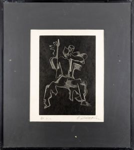 OSSIP ZADKINE : Senza titolo  - Asta Modern & Contemporary Prints - Associazione Nazionale - Case d'Asta italiane