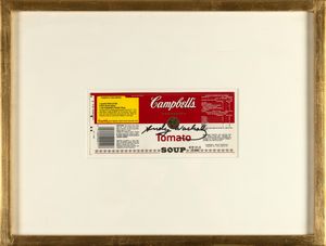 Andy Warhol : Campbell's Tomato Soup  - Asta Modern & Contemporary Prints - Associazione Nazionale - Case d'Asta italiane