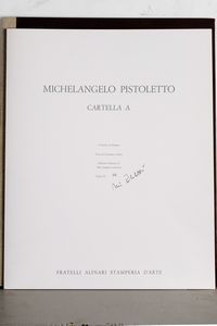 MICHELANGELO PISTOLETTO : Cartella A  - Asta Modern & Contemporary Prints - Associazione Nazionale - Case d'Asta italiane