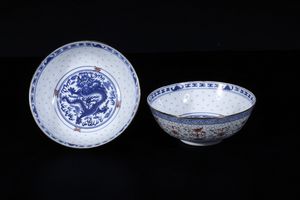 Lotto ceramiche orientali  - Asta Antiquariato - Associazione Nazionale - Case d'Asta italiane