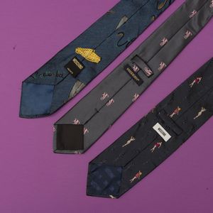 Lotto di 3 cravatte vintage  - Asta Moda e Accessori for Men - Associazione Nazionale - Case d'Asta italiane