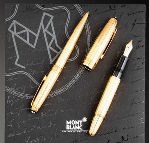 Montblanc  due Penne in oro  - Asta Moda e Accessori for Men - Associazione Nazionale - Case d'Asta italiane