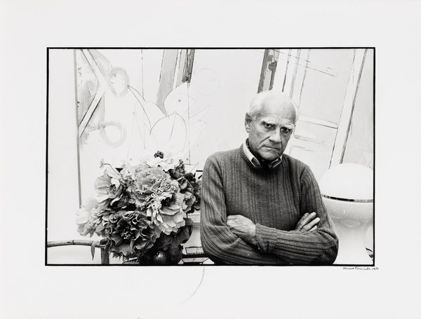 Mimmo Frassineti : Senza titolo (Alberto Moravia)  - Asta Fotografia - Associazione Nazionale - Case d'Asta italiane