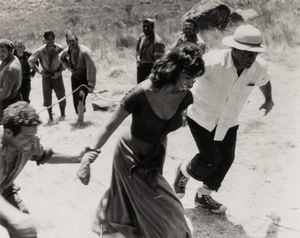 FEDERICO PATELLANI - Sophia Loren sul set del film Orgoglio e Passione