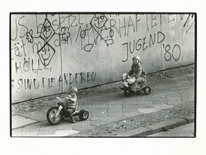 ALDO VITO BONASIA - Berlino Ovest, lungo il Muro