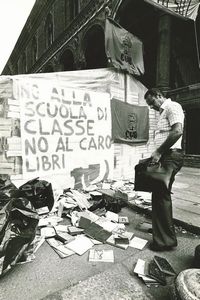 Alberto Roveri - Senza titolo (Sciopero studentesco contro il caro libri)