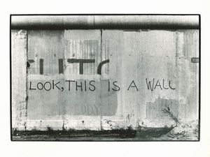 ALDO VITO BONASIA - Senza titolo (Look this is a wall)