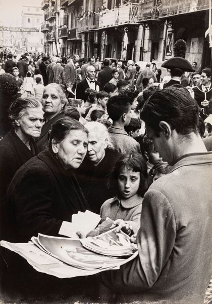 ENZO SELLERIO : Senza titolo (Sicilia)  - Asta Fotografia - Associazione Nazionale - Case d'Asta italiane