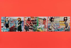 Miles Aldridge - First Impression #1, 2, 3 Triptiych, dal portfolio Carousel