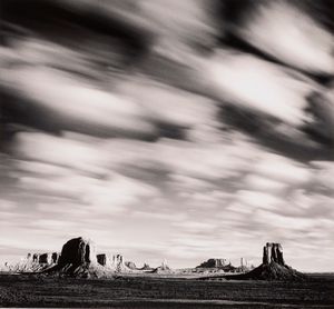 MICHAEL KENNA - Morning clouds, Monument Valley, Utah, U.S.A.