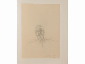 Alberto Giacometti : Da: Quarantacinque disegni di Alberto Giacometti, Giulio Einaudi Editore, Torino, 1963  - Asta Arte Moderna e Contemporanea - Associazione Nazionale - Case d'Asta italiane