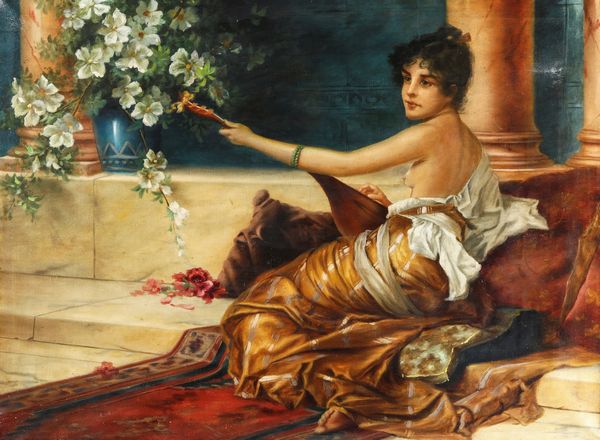 Conrad Kiesel, copia da : Suonatrice di mandolino  - Asta Arti Decorative del XX secolo - Associazione Nazionale - Case d'Asta italiane