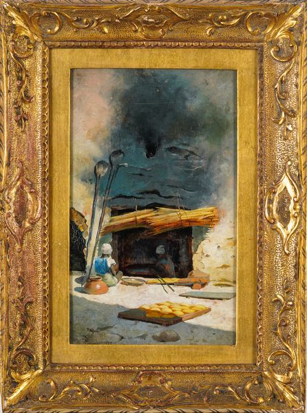 Alberto Pasini, Attribuito a : Forno ad Istanbul  - Asta Arti Decorative del XX secolo - Associazione Nazionale - Case d'Asta italiane